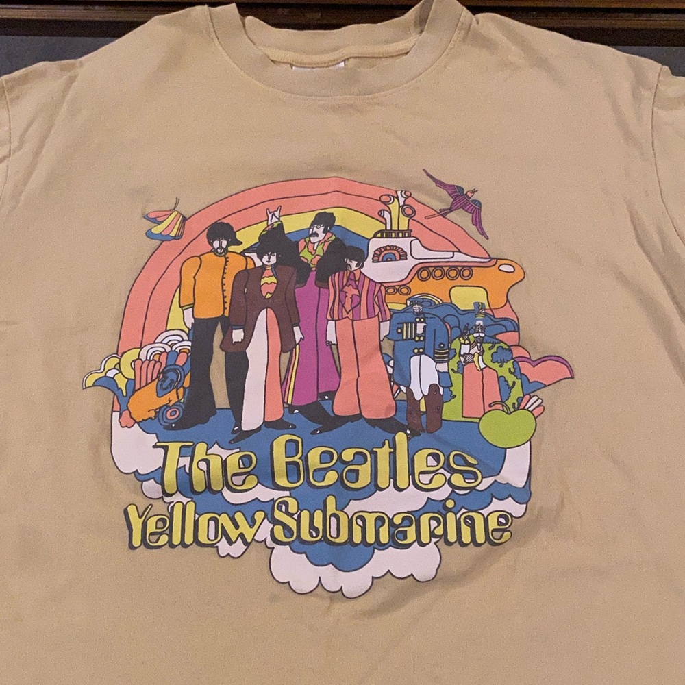 Woman’s Beetles Yellow Submarine Shirt